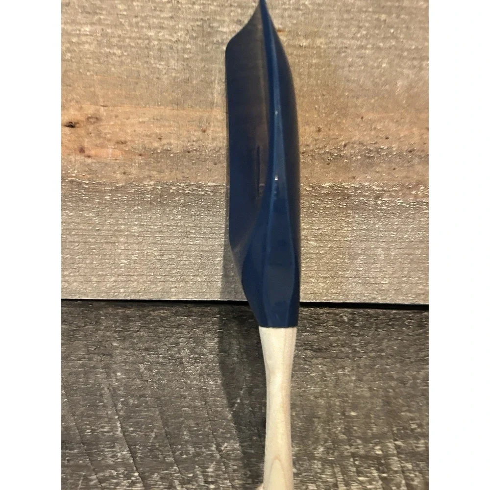 Le Creuset Spatulas Regular~‎ Blue w Wooden Handles